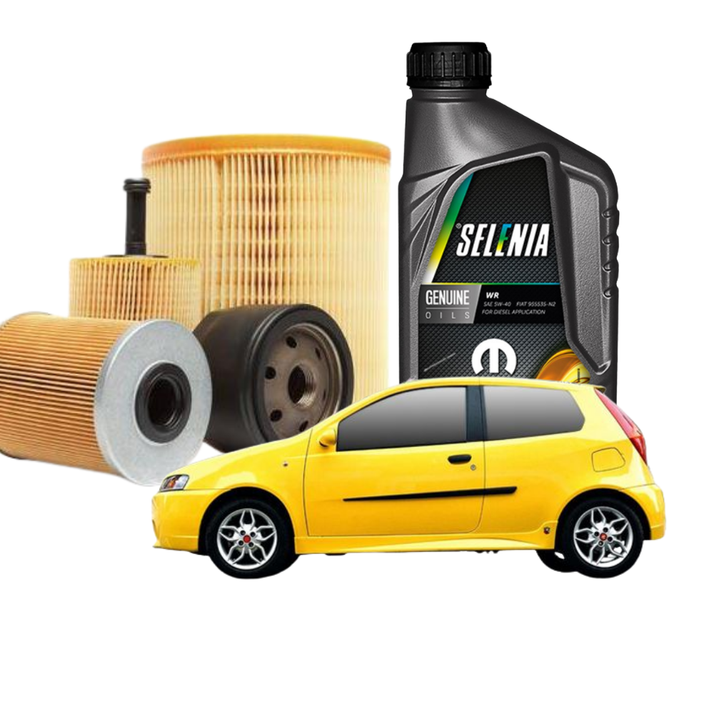 Kit Tagliando Fiat Punto 188 1.9 Diesel – Selenia 5W40 5L + 4 Filtri