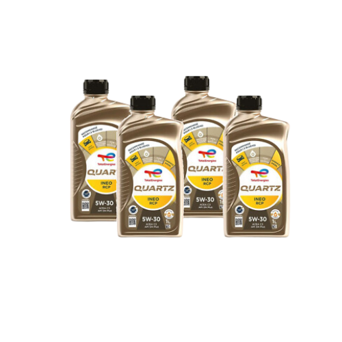 Kit Tagliando 4 Filtri + 4L Total Ineo RCP 5W30 Peugeot 208 1.4 HDi I Serie