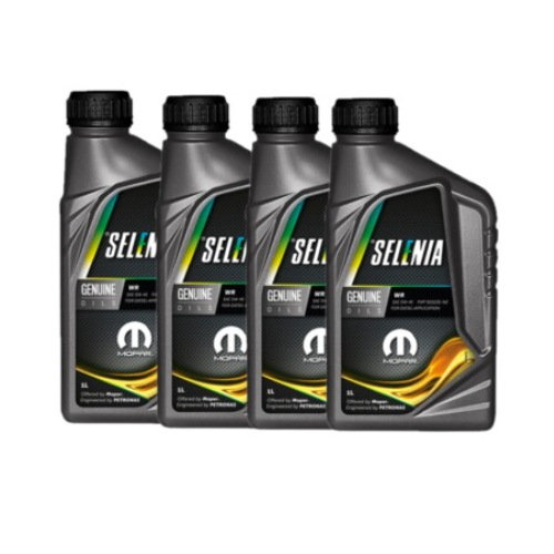Kit Tagliando Fiat Doblò 1.3 - Olio Selenia WR 5W40 4L + 4 Filtri