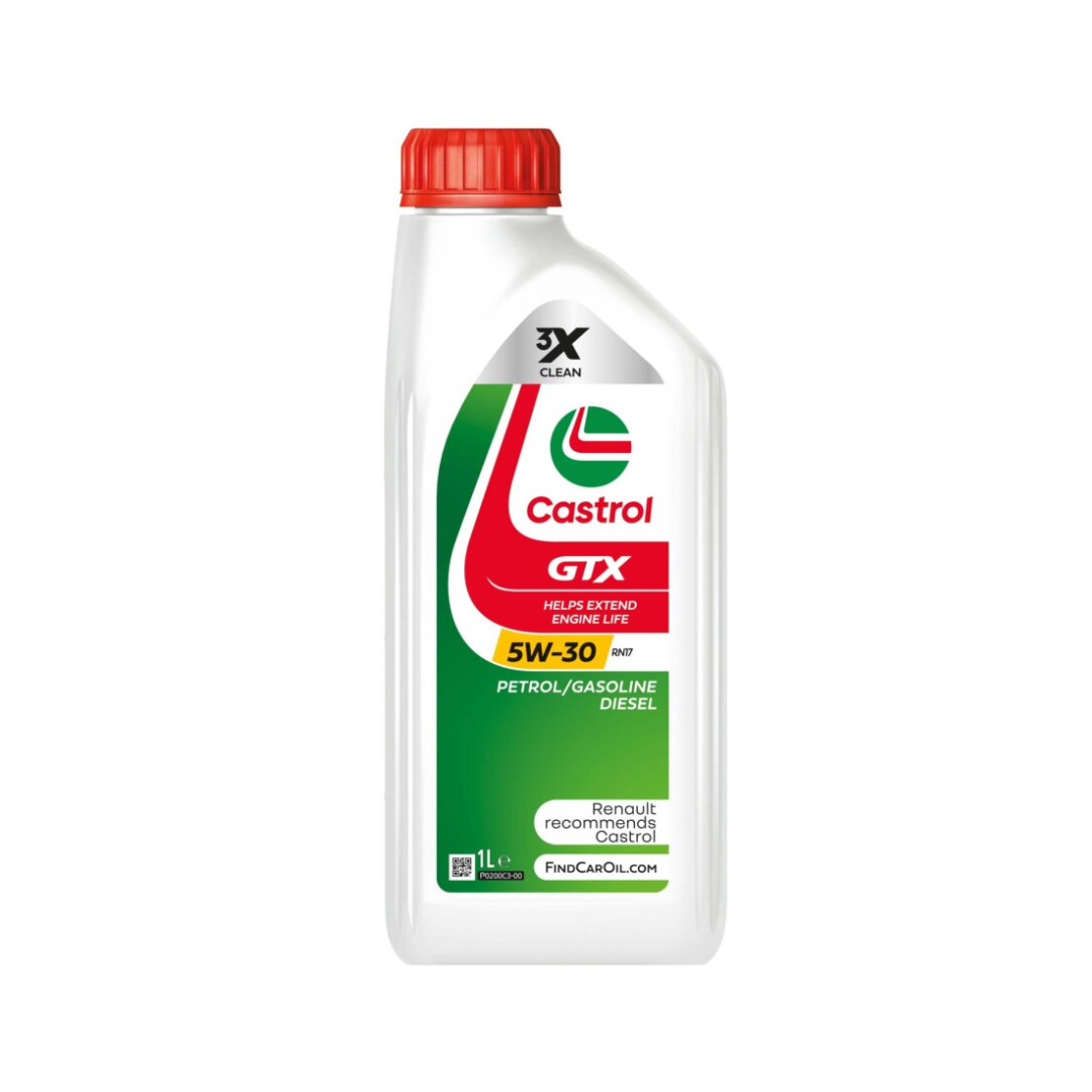 Kit Tagliando Renault Captur II 2019 E-Tech – 3 Filtri Bosch + Olio Castrol GTX 5W-30 RN17 5L