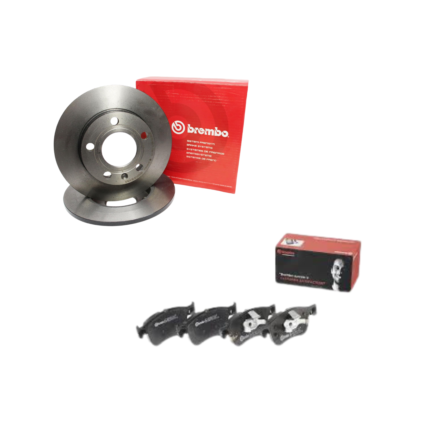 Kit Dischi e Pastiglie Anteriori e Posteriori Brembo – Ford Focus III