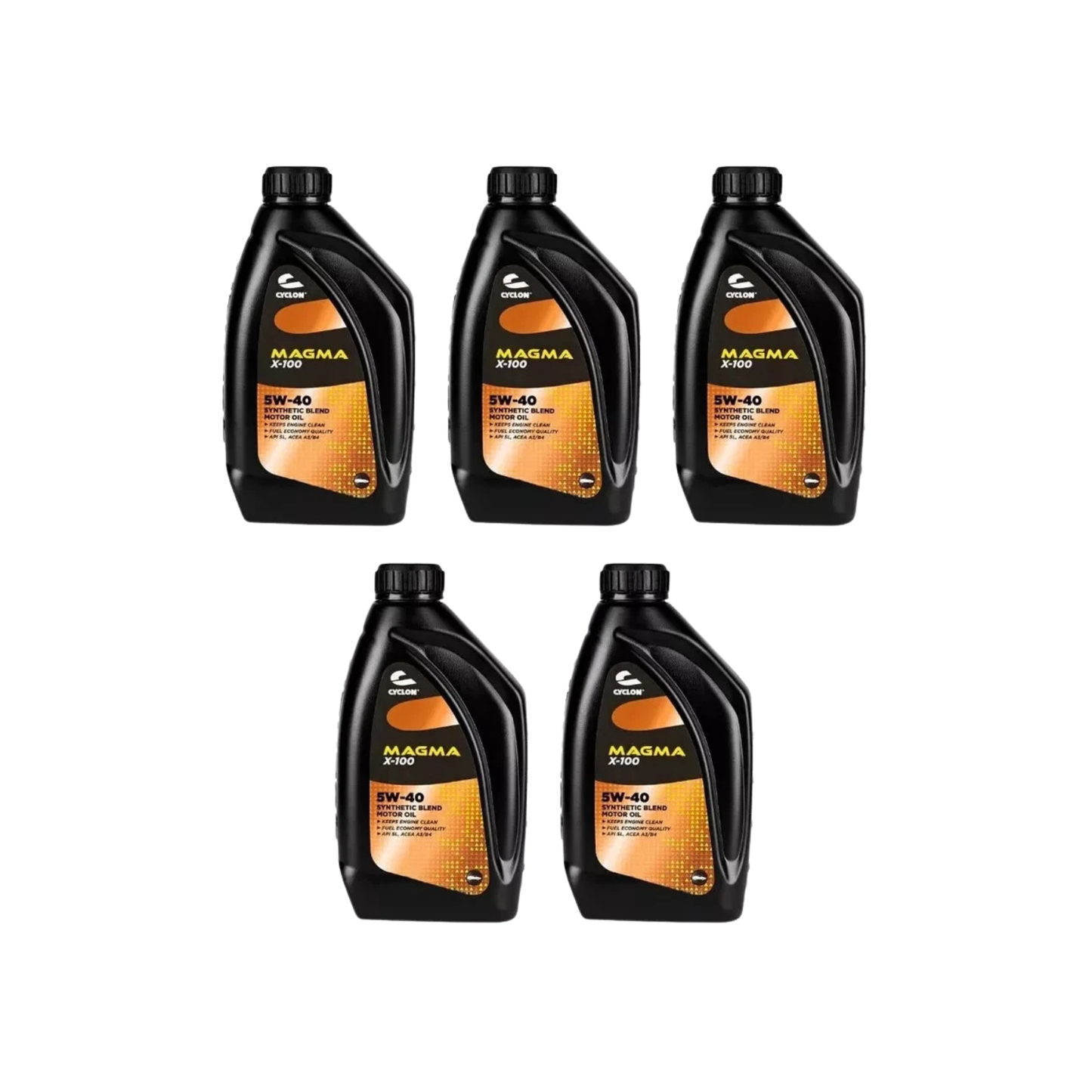5 Litri Olio Motore Sintetico Cyclon Magma X-100 5W40