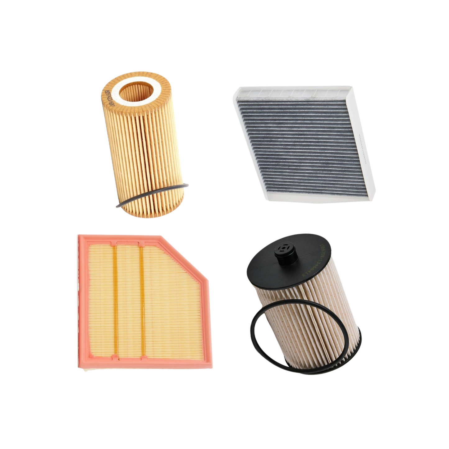 Kit Tagliando Golf VI 2.0 TDI ( dal 2008 al 2014 ) | 4 Filtri + 5 Litri Olio