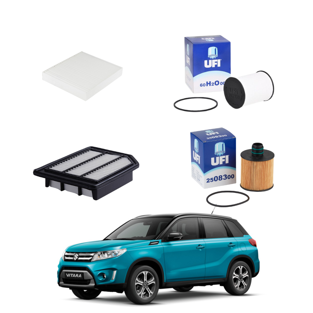Kit 4 Filtri UFI – Suzuki Vitara 1.6 DDiS ALLGRIP 2018