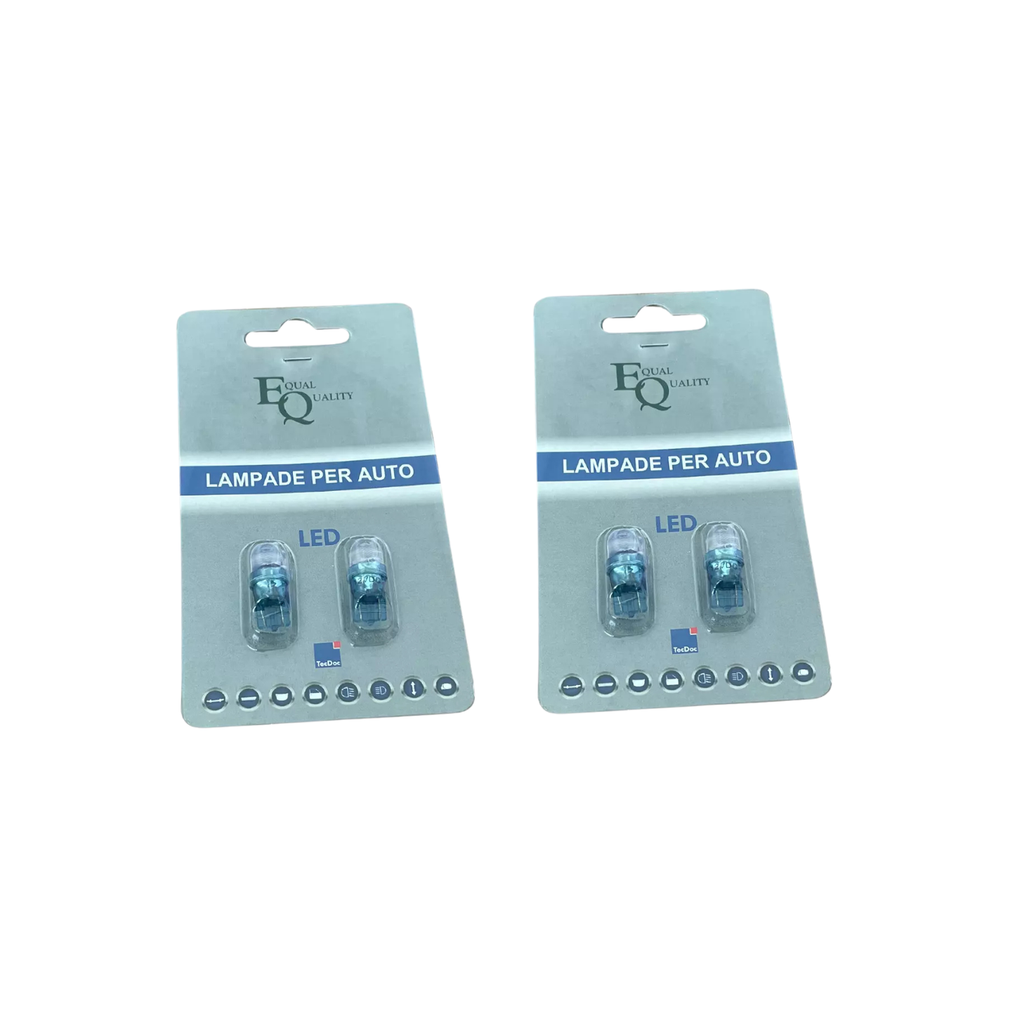 Kit 4 Lampade LED T5 12V – Luce Blu – Per Illuminazione Interna e Cruscotto