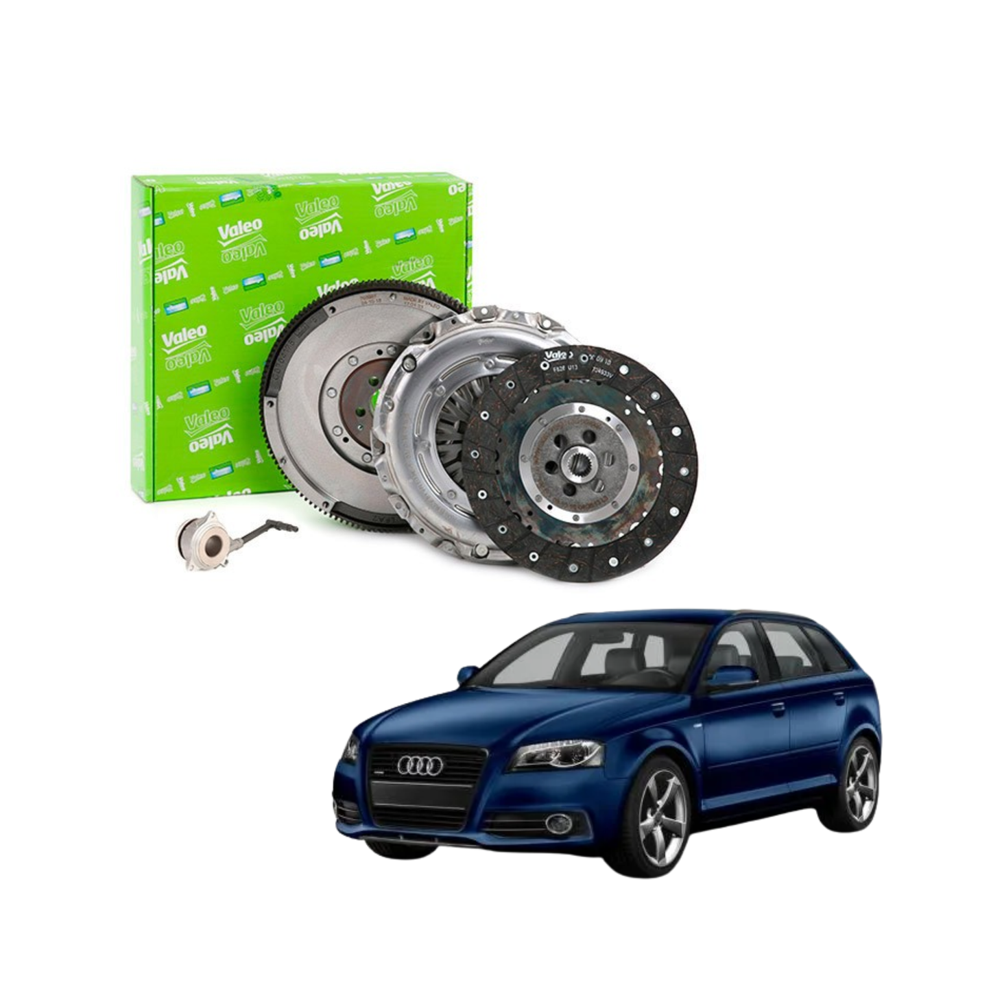 Kit Frizione Audi A3 8PA Sportback 2.0 TDI 16v (Valeo)