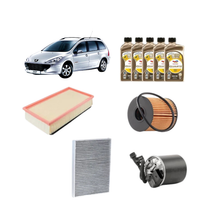 Kit Tagliando 4 Filtri + Olio Total RCP 5W-30 5L – Peugeot 307 SW Estate