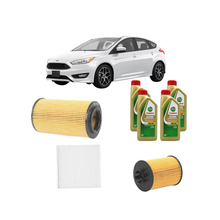 Kit Tagliando Ford Focus 2016 – 3 Filtri + 4L Olio Castrol Edge 5W-30 LL-Life
