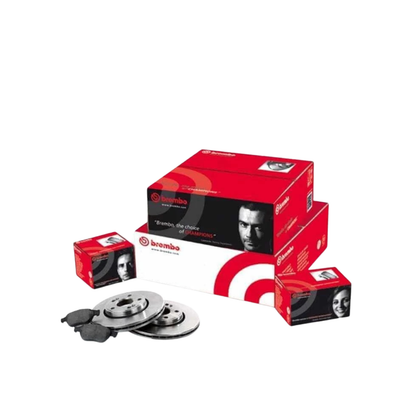 Kit Dischi Freno Anteriori + Pastiglie – Fiat Grande Punto 1.2   - Brembo