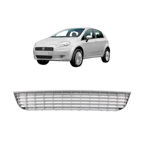 Griglia Paraurti Anteriore Centrale Grigia Fiat Grande Punto 2005 ->