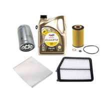 Kit Tagliando Completo + 5 Litri Total 5W30 - Hyundai ix35