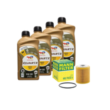 Kit Filtro Olio Mann + 4 Litri Olio Total RCP 5W-30 – Peugeot 3008