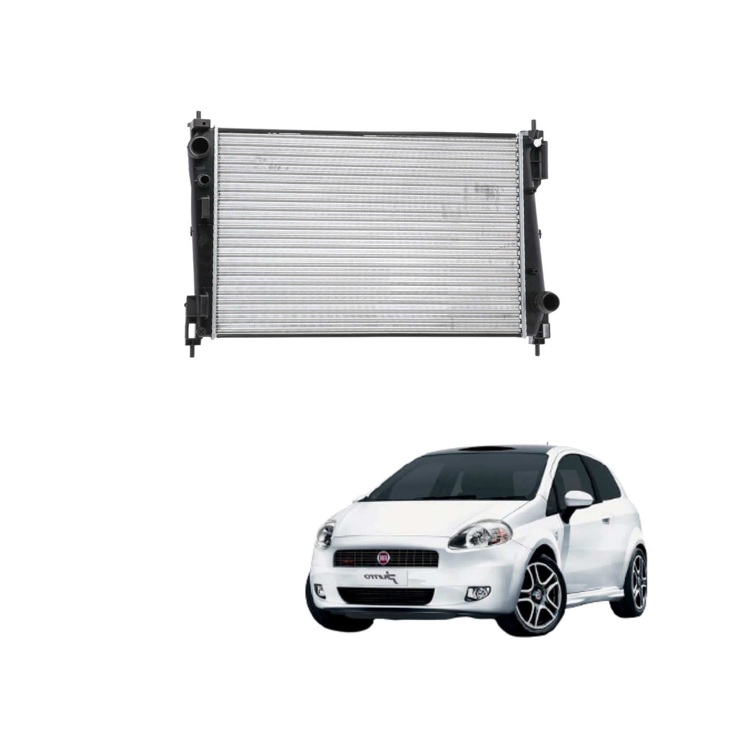 Radiatore Motore Denso Fiat Grande Punto 1.3 MJT 95 KW