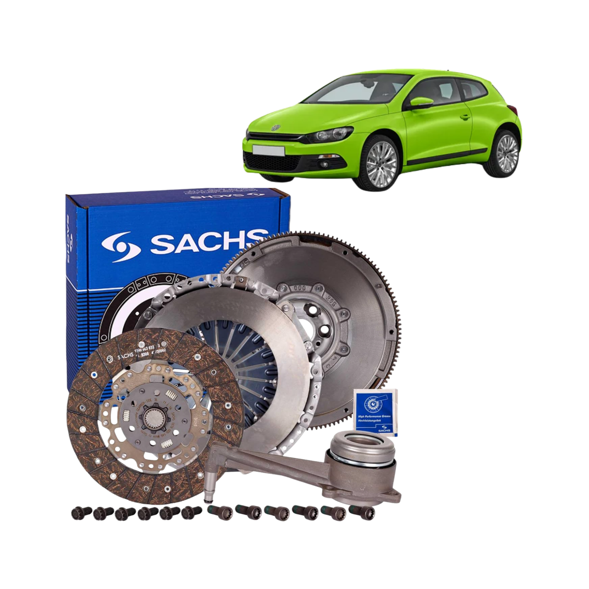 Kit Frizione + Volano Sachs – Volkswagen Scirocco 2.0 TDI 140CV