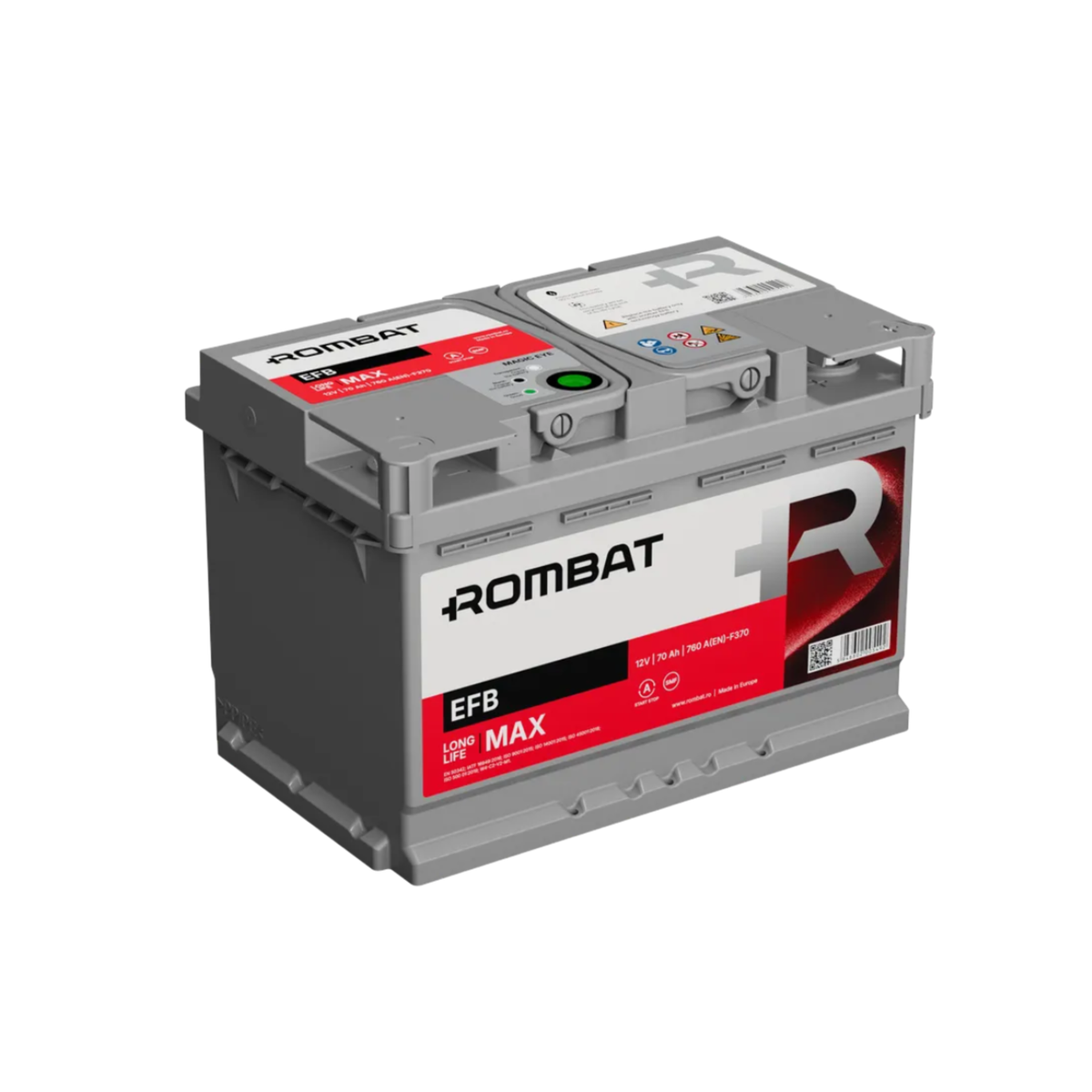 Batteria Auto Rombat 70Ah Start&Stop