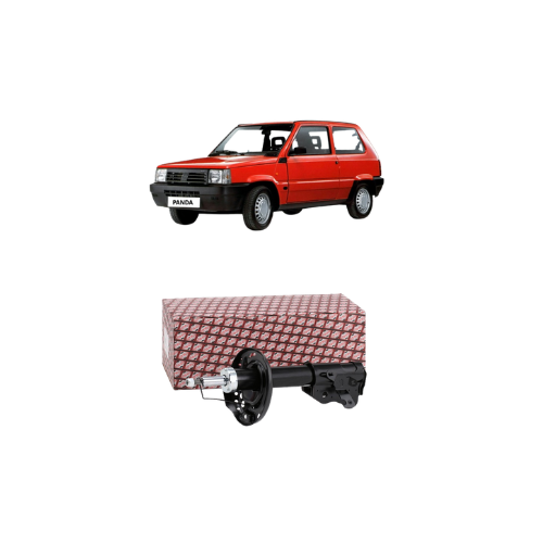 Kit Ammortizzatori Anteriori Ashika per Fiat Panda 141
