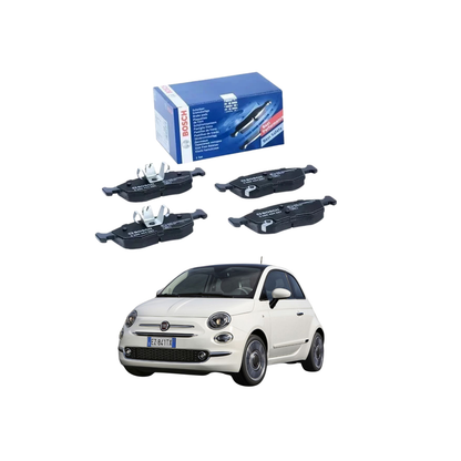 Kit Pastiglie Freni Anteriori Bosch per Fiat Panda 312 / 500 / Lancia Ypsilon 1.2 / 1.3