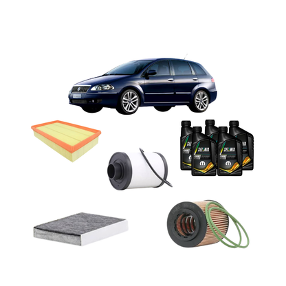 Kit Tagliando 4 Filtri + 5L Olio Selenia 5W-30 WR Pure Energy – Fiat Croma