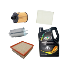 Kit Tagliando – 4 Filtri + 5 Litri Olio 5W30 – Alfa Romeo Mito ( 1.3 / 1.6 Multijet )