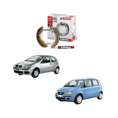Kit Ganasce Freno Posteriore Ferodo per Fiat Punto 188 / Fiorino / Idea (350) / Lancia Musa-Ypsilon / Opel Corsa D