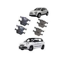 Kit Pastiglie / Pattini Freno Anteriori + Posteriori – Fiat 500