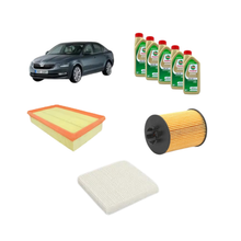 Kit Tagliando 3 Filtri + 5L Olio Castrol Edge 0W-20 C5 per Skoda Octavia Wagon