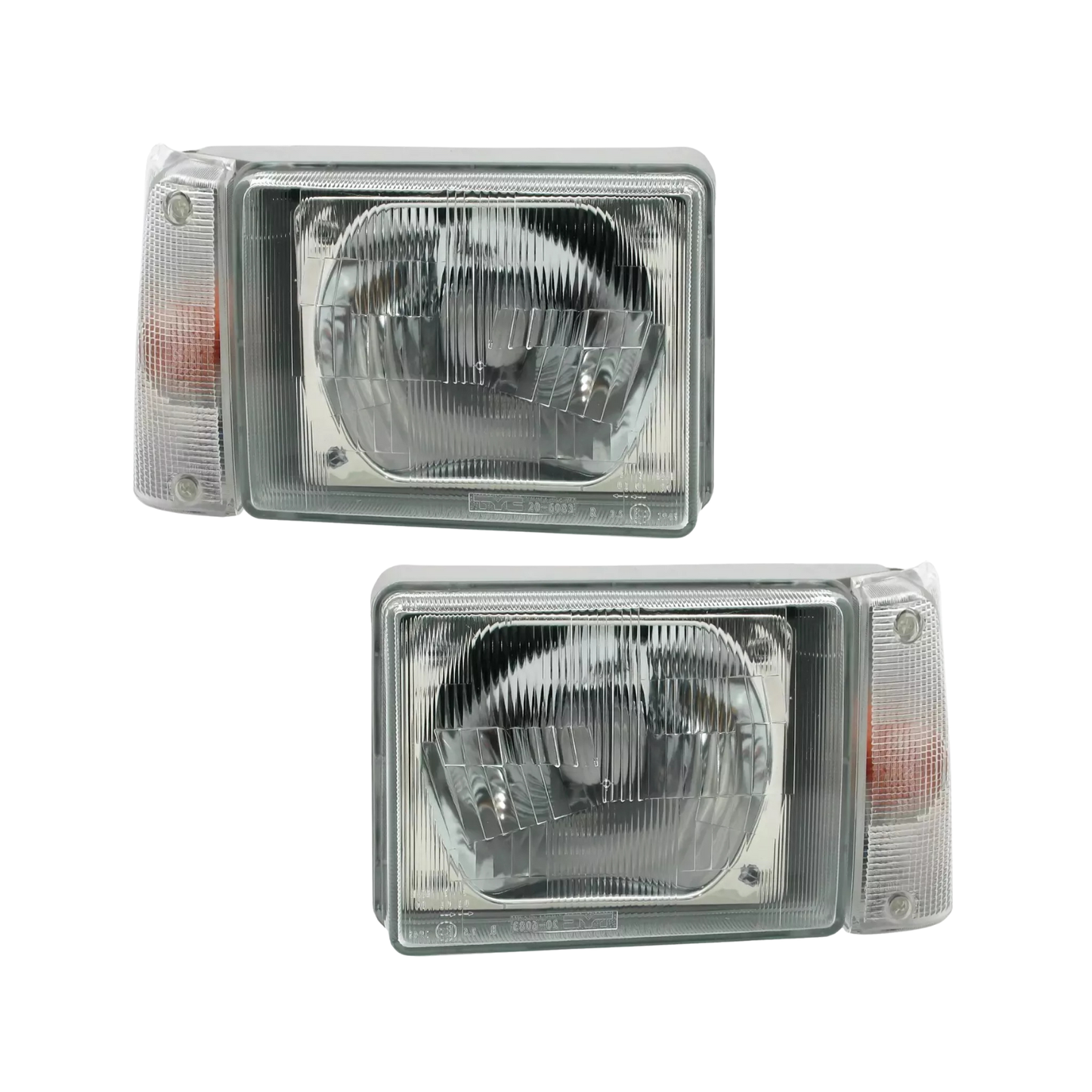 Coppia Faro Proiettore Anteriore DX - SX – Fiat Panda 750 / 900 / 1.0 (1985-2002) – Bianco