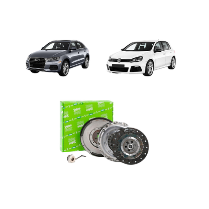 Kit Frizione Completo Valeo per Volkswagen Golf V/VI / Sharan / Passat / Tiguan / Touran / Audi A3 (8P1) / Q3 / TT