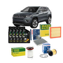Kit Tagliando 4 Filtri + 5L Olio Selenia WR Forward 0W-30 | Jeep Compass 1.6 Diesel
