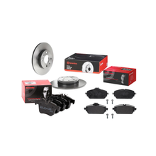 Pastiglie Anteriori + Dischi e Pastiglie Posteriori Brembo per Mercedes Classe C (W205)
