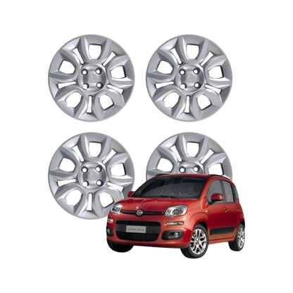 Set 4 Copricerchi 15" – Fiat Panda III (312) 2012–2024