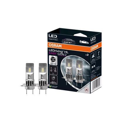2 Lampade Led Plug e Play Osram H7 / H18 Ledriving Hl Easy