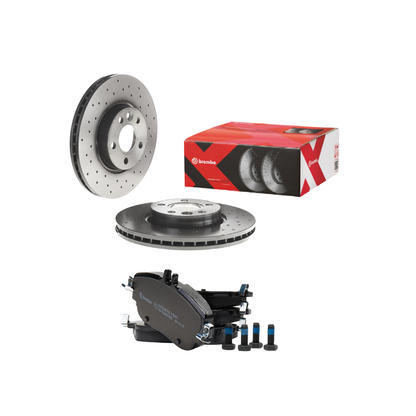 Kit Dischi e Pastiglie Freno Anteriori Brembo – Mercedes Classe A / CLA / GLA