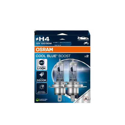Lampade Osram H4 Cool Blue Boost – Offroad – Fari Auto e Moto