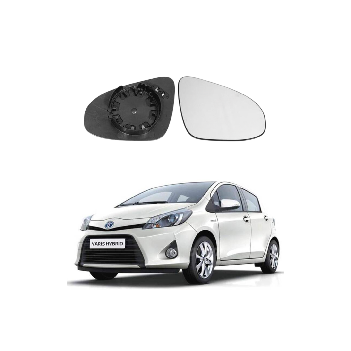 Specchio Lato Passeggero Per Toyota Yaris Hybrid Lounge