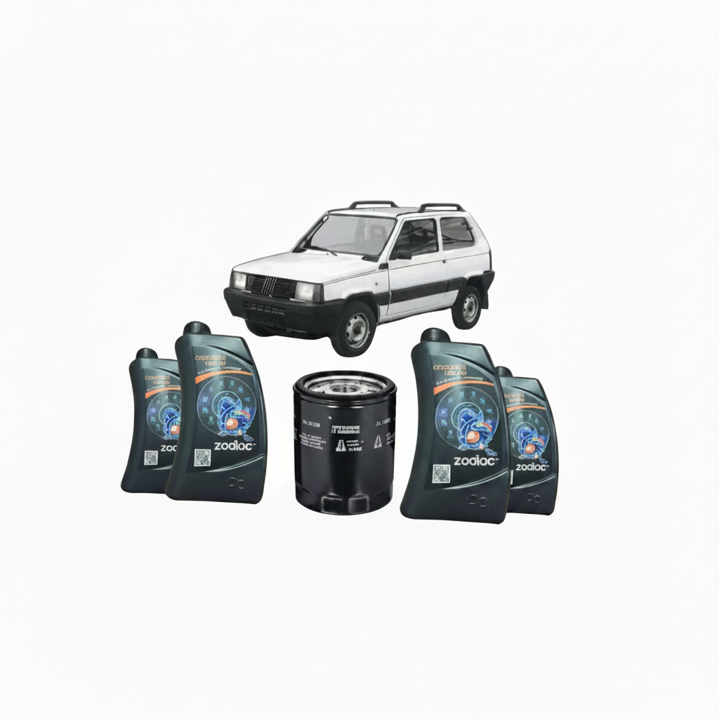Kit Tagliando Fiat Panda 141, ( Anche 4x4 ) – 4 Litri Olio 10W-40 + Filtro Olio