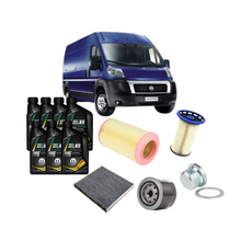 Kit Tagliando 4 Filtri + Tappo Olio + 7L Olio Selenia WR Forward 0W-30 – Fiat Ducato (2012)