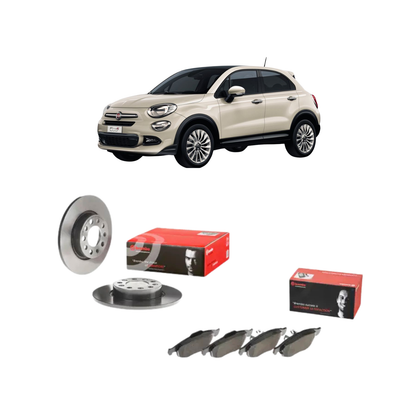Kit Dischi + Pastiglie Freni Anteriori Brembo – Fiat 500X 1.6 (2014–)