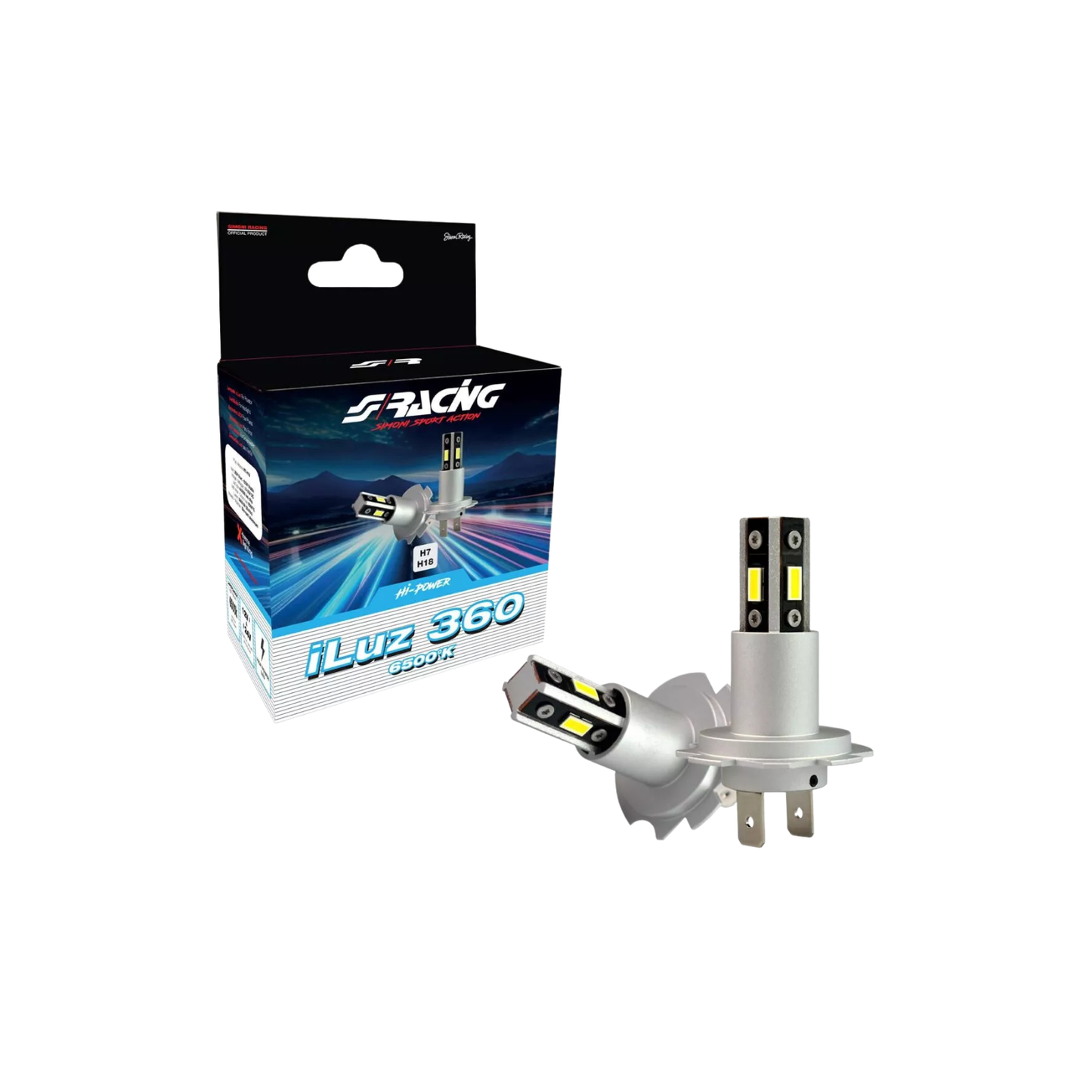 Kit Lampade LED – Simoni Racing Z36 H7 / H18 - 25W