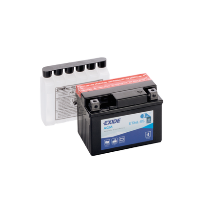 Batteria Moto Exide AGM ETX4L-BS 3Ah/12V/50A