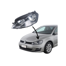Gruppo Ottico / Faro Anteriore Sinistro (SX) – Volkswagen Golf 7 Berlina – (Codice 90023345)