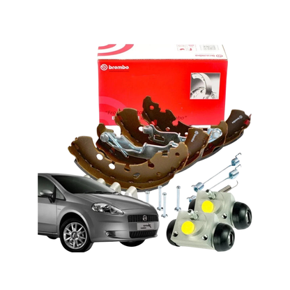 Kit Ganasce + Cilindretti Posteriori Brembo – Fiat Grande Punto / Punto Evo