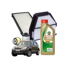 Kit Tagliando 4 Filtri + 6L Olio Motore Castrol EDGE 5W-30 – Chevrolet Captiva