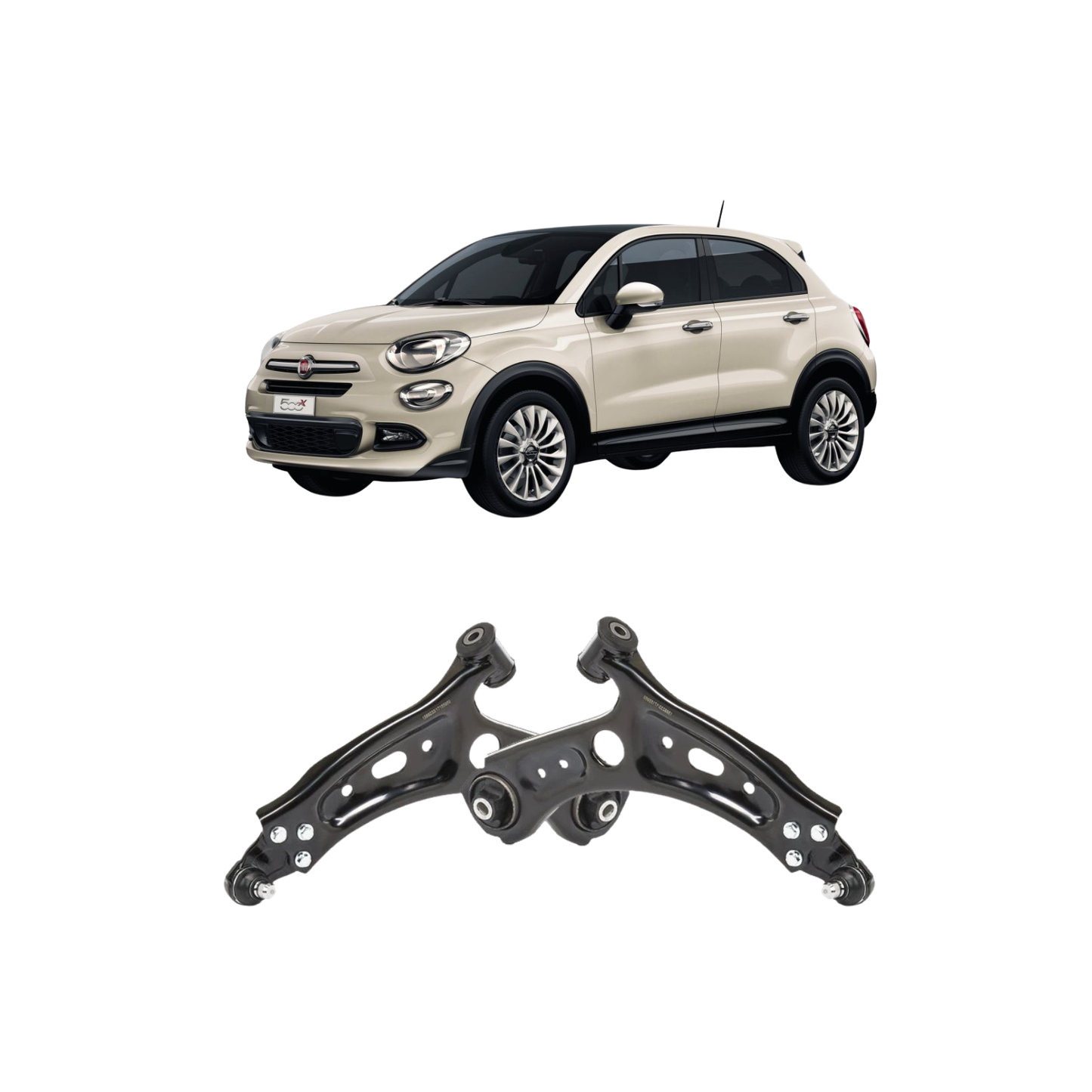 Kit Bracci Oscillanti Assale Anteriore Original Birth - Fiat 500X 1.3 Multijet