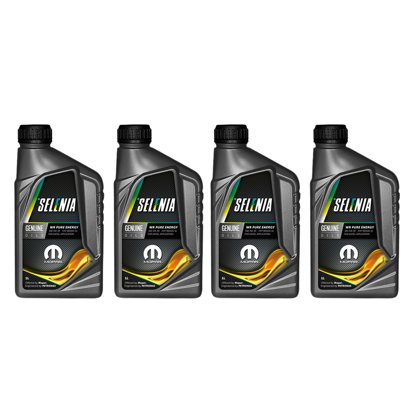 4 Litri Olio Motore Selenia 5W 40 + Filtro Olio Purflux L330 | Fiat Idea 1.3