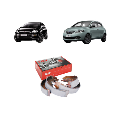 Kit Ganasce Freno TRW per Fiat Panda 312/319 / Grande Punto (199) / Punto 199 / Lancia Ypsilon / Opel Corsa D