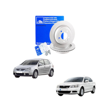 Kit Dischi Freni Posteriori Ate per Audi A3 / Volkswagen Golf V-VI / Seat Leon-Toledo III / Skoda Octavia II