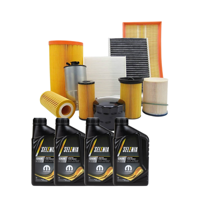 Kit Tagliando Generico – Fiat 500 0.9 TwinAir + 4 L Olio Selenia 0W30