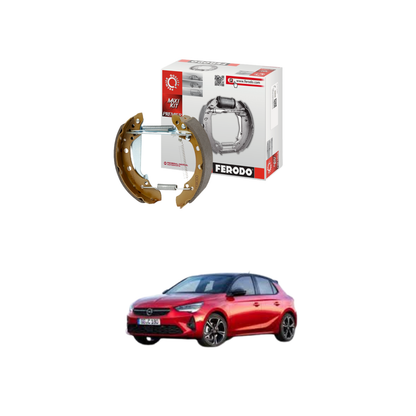 Kit Ganasce Freno Posteriore Ferodo per Opel Astra F