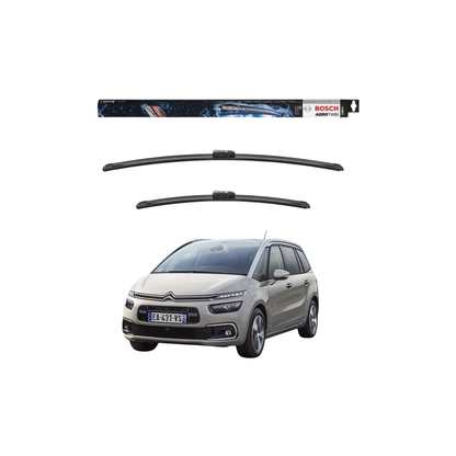 Spazzole Tergicristallo Anteriore Bosch Aero Twin (800mm) per Citroen C4 Grand Picasso I